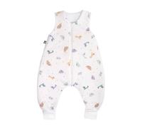 Julius Zöllner Mono de Dormir de algodón Jersey Fabricado en Alemania, Talla 92, Little Dinos, 9082763510, 24-48 Meses, Talla 92