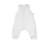 Julius Zöllner Mono de Dormir de Muselina, 0,5 TOG, Lavable a máquina a 40 °C, Fabricado en Alemania, Certificado Öko-Tex Standard 100, Color Marfil, Talla 92