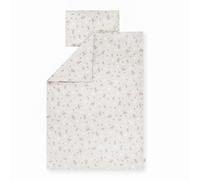 Julius Zöllner Ropa de Cama de Jersey Sabana Beige, tamaño 100 x 135 y 40 x 60 cm, Ropa de Cama Infantil, sin sustancias nocivas
