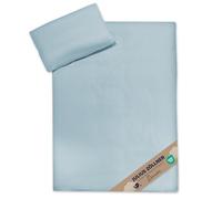 Julius Zöllner Ropa de Cama de Muselina Denim, tamaño 100 x 135 y 40 x 60 cm, Ropa de Cama Infantil, sin sustancias nocivas
