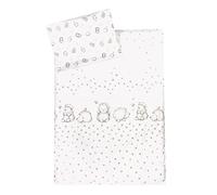 Julius Zöllner Ropa de Cama Infantil 100% algodón, estándar 100 de Oeko-Tex, Fabricado en Alemania, tamaño 100 x 135 + 40 x 60 cm, erizos