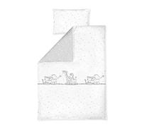 Julius Zöllner Ropa de Cama Infantil 100% algodón, estándar 100 de Oeko-Tex, Fabricado en Alemania, tamaño 100 x 135 + 40 x 60 cm, pandillas de la Selva