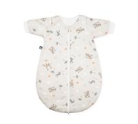 Julius Zöllner Saco de Dormir de Invierno, Relleno cálido, 2,5 TOG, Lavable a 60 °C, Fabricado en Alemania, Certificado Öko-Tex Standard 100, Color Beige, Talla 68/74