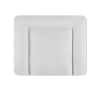 Julius Zöllner Softy - Cambiador de pañales (85 x 75 cm, impermeable y lavable, fabricado en Alemania), certificado Öko-Tex Standard 100, color gris claro