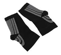 JULYKAI Mangas para el pie, Refuerzo para el talón, Refuerzo para el pie Deportivo antiolor, Funda Protectora para el pie, maratón Ajustado para Hombres, Mujeres, Ciclismo(M)