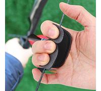 JULYKAI Protector de Dedos de Tiro con Arco Antideslizante, Protector de Mano de Tiro con Arco portátil, Accesorio de Tiro con Arco de diseño Simple Que Mejora la precisión para los Amantes del