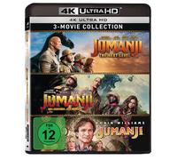 Jumanji 1-3 (3 4K Ultra HDs) (4K UHD Blu-ray) (Importación USA)