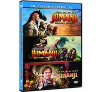 Jumanji: 1995 + Bienvenidos a la Jungla + El Siguiente Nivel [DVD]