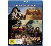 Jumanji: 3-Movie Collection: Jumanji / Jumanji: Welcome to the Jungle /Jumanji: The Next Level [USA] [Blu-ray]