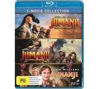 Jumanji: 3-Movie Collection: Jumanji / Jumanji: Welcome to the Jungle /Jumanji: The Next Level [USA] [Blu-ray]