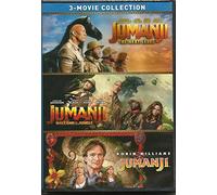 Jumanji: 3-Movie Collection: Jumanji / Jumanji: Welcome to the Jungle /Jumanji: The Next Level [USA] [DVD]