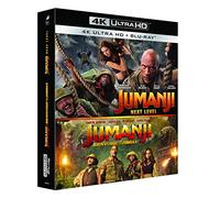 Jumanji : Bienvenue dans la Jungle + Next Level [4K Ultra-HD + Blu-Ray]