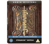 Jumanji - Limited Edition Steelbook Blu-ray (Includes DVD & Digital UV Copy) [Blu-ray]
