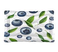 JUMBEAR Blueberry - Colchoneta para mascotas, con parte inferior antideslizante, colchón para gatos y perros, camas suaves y cómodas para gatos y perros que duermen de 36 x 24 pulgadas