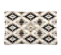 JUMBEAR Cama para mascotas con patrones de tapiz nativo americano, colchón antideslizante para jaula de perro, tapete para gatos y perros, camas suaves y cómodas para gatos y perros que duermen de 36