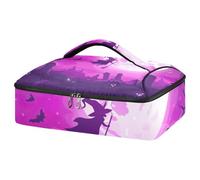 JUMBEAR Christmas Witch Flight - Cacerola aislada, bolsa de transporte para cazuela, para comida caliente o fría, apta para cenas, fiestas, camping