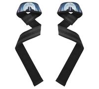 JUMBEAR Correas de levantamiento de pesas, dos lobos bajo la luz de la luna, acolchado de neopreno para culturismo, levantamiento de pesas, algodón suave, entrenamiento de fuerza, gimnasio, fitness