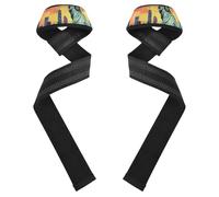 JUMBEAR Correas de levantamiento de pesas, estatua de la libertad, de neopreno acolchado para culturismo, levantamiento de pesas, algodón suave, entrenamiento de fuerza, gimnasio, fitness