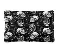 JUMBEAR Divertidas alfombrillas de cama para mascotas, base antideslizante, colchón para gatos y perros, camas suaves y cómodas para gatos y perros que duermen 24 x 18 pulgadas