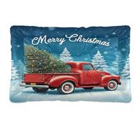 JUMBEAR Felpudo de cama para mascotas, con parte inferior antideslizante, colchón para gatos y perros, camas suaves y cómodas para gatos y perros que duermen 24 x 18 pulgadas