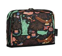 JUMBEAR Independent Goddess - Estuche para lápices de gran capacidad, organizador de escritorio, bolsa de cosméticos con cremallera para escuela, oficina, viajes