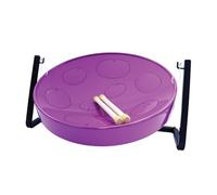 Jumbie Jam JJ3050-PU - Kit de tambor Pan con soporte y mazas, color morado