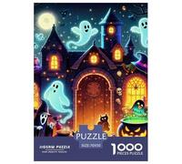 Jumbie Pumpkins Challenging 1000 Piece Puzzle for Adults - Difficult Brain Teaser Game 70x50cm/1000pcs