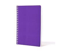 Jumble and Co Convo B6 - Cuaderno de espiral con rayas, color morado real (B6)