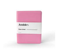 Jumble & Co Intentus - Organizador de carpetas de conferencias (A4, con almohadilla de relleno, color rosa tintado (JITBYU-450)