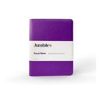 Jumble & Co Intentus - Organizador de carpetas de conferencias (A4, con almohadilla de repuesto a rayas, color morado