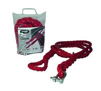 JUMBO 0126302 Cuerda de remolque 5 tonnen 3.5 Meter con bolsa de almacenamiento con gancho Eslinga para remolcar Camiones furgonetas camper
