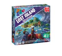 Jumbo 1110101819 Stratego - Lost Island Brettspiel, Mehrfarbig (Importación USA)