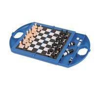 Jumbo 12763 Chess and Draughts Travel Edition Board Game (Importación USA)
