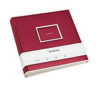 Jumbo Album bordeaux +++ 50 sheets photo mounting board beige with glassine sheet protectors +++ PHOTO- AND SCRAPBOOK +++ Quality made by Semikolon