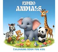 Jumbo animals colouring book for kids