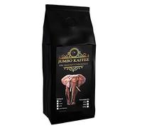 Jumbo Café | Café elefante Maragogype (500 g, granos completos) - Los granos más grandes del mundo, sin ácido, extra suave