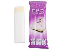 Jumbo Cat Litter Box Liners for Extra Large Litter Boxes Disposable P OOP Bags Pee Pads Sifting Liners Compatible with Litter Robot Non Slip Litter Box Mats for Kitty (Metro)