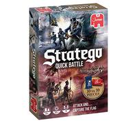 Jumbo Character Stratego Quick Battle 2 Jugadores A Partir de 8 años-Español-Juego de Mesa Estrategia, Multicolor (19820)