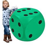 Jumbo Dice - Juguete educativo de espuma de poliuretano suave de 15 cm para