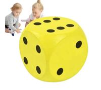 Jumbo Dice - Juguete educativo de espuma de poliuretano suave de 15 cm para