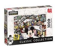 Jumbo, Disney Pix Collection - Rompecabezas de Mickey Mouse 90 Aniversario, Disney para Adultos, 1000 Piezas