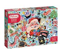 Jumbo, Falcon Contemporary - Deseos de Navidad, Rompecabezas para Adultos, 1000 Piezas