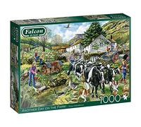 Jumbo- Falcon de Luxe-Another Day on The Farm 1000 Piece Jigsaw Puzzle día en la Granja Rompecabezas Piezas, Multicolor (11283)