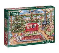 Jumbo, Falcon de Luxe - Conservatorio de Navidad, Rompecabezas para Adultos, 1000 Piezas