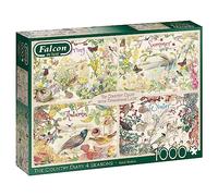 Jumbo- Agenda Country 4 Seasons Falcon de Luxe Rompecabezas, Multicolor, 1000 (11307)