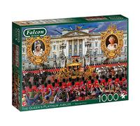 Jumbo, Falcon de Luxe, Queens Platinum Jubilee, Rompecabezas para Adultos, 1000 Piezas