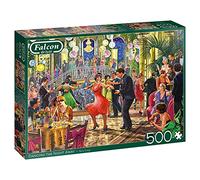Jumbo- Dancing The Night Away-500 Piece Falcon de Luxe Rompecabezas, Multicolor (11291)