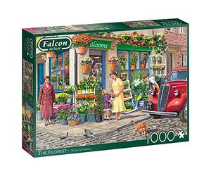 Jumbo, Falcon de Luxe - The Florist, Rompecabezas para Adultos, 1000 Piezas