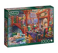 Jumbo, Falcon de Luxe - The Quilt Shop, Rompecabezas para Adultos, 1000 Piezas