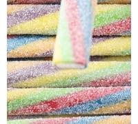 Jumbo Fini | Regalices de diferentes y deliciosos sabores. Estuche 30 unidades. Chuches,caramelos, piñata, cumpleaños, gominolas, regaliz de sabores. (Colores Tornado Pica)